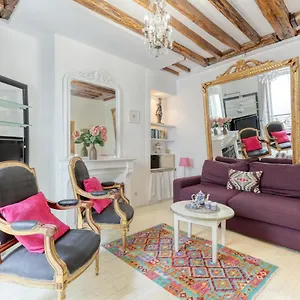 Apartment Parisian Cocoon 1bdr Flat - Prime Loc Le Marais France